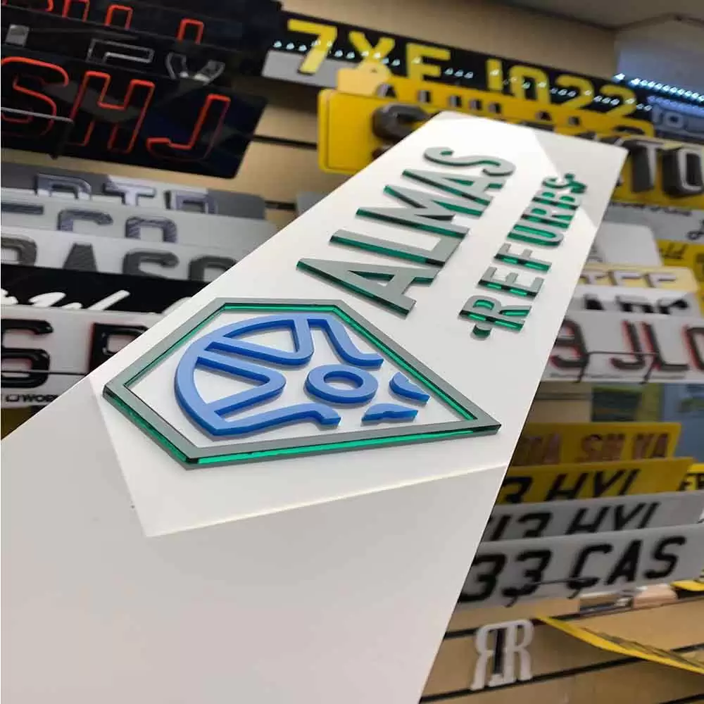 Custom Logo Plates Laser Plates