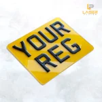 3d gel motorcycle motorbike laser number plate