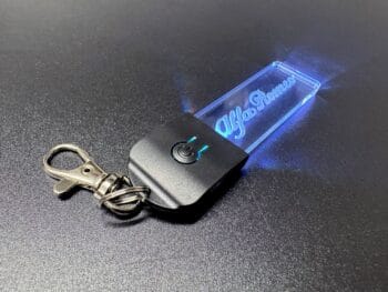 Alfa Romeo Logo LED Light Keyring / Keychain - Image 2