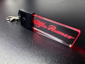 Alfa Romeo Logo LED Light Keyring / Keychain - Image 11
