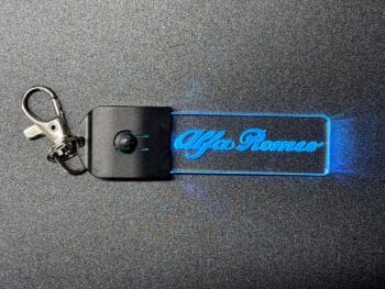Alfa Romeo Logo LED Light Keyring / Keychain - Image 7