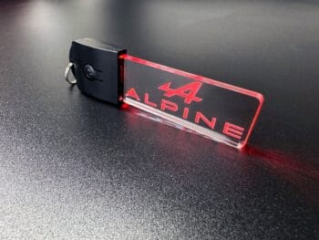 Alpine Logo LED Light Keyring / Keychain - Image 10