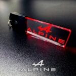 Alpine Logo LED Light Keyring / Keychain