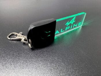 Alpine Logo LED Light Keyring / Keychain - Image 2