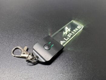Alpine Logo LED Light Keyring / Keychain - Image 4