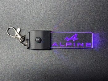 Alpine Logo LED Light Keyring / Keychain - Image 6