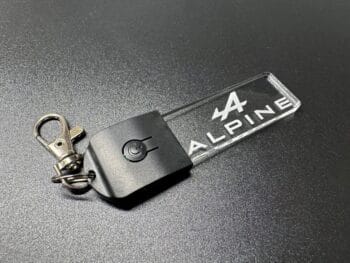 Alpine Logo LED Light Keyring / Keychain - Image 9