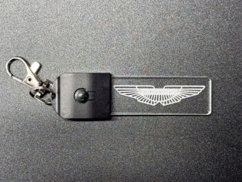 Aston Martin Logo LED Light Keyring / Keychain - Image 8