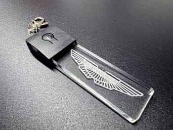 Aston Martin Logo LED Light Keyring / Keychain - Image 9