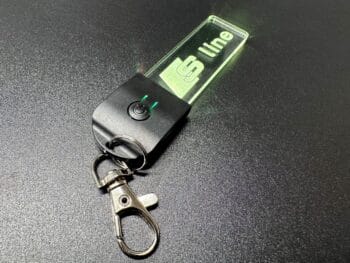 Audi S Line Logo LED Light Keyring / Keychain - Image 4