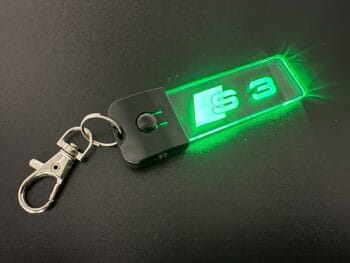 Audi S3 Logo LED Light Keyring / Keychain - Image 4