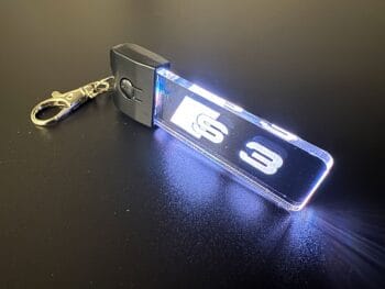Audi S3 Logo LED Light Keyring / Keychain - Image 5