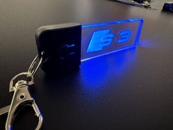 Audi S3 Logo LED Light Keyring / Keychain - Image 6