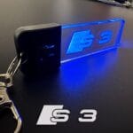 Audi S3 Logo LED Light Keyring / Keychain