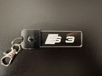 Audi S3 Logo LED Light Keyring / Keychain - Image 7