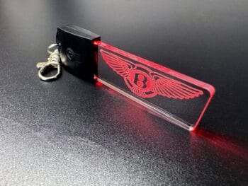Bentley Logo LED Light Keyring / Keychain - Image 10