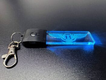 Bentley Logo LED Light Keyring / Keychain - Image 5