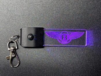 Bentley Logo LED Light Keyring / Keychain - Image 6
