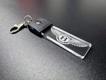 Bentley Logo LED Light Keyring / Keychain - Image 8