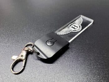 Bentley Logo LED Light Keyring / Keychain - Image 9
