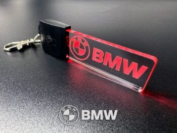 BMW Logo LED Light Keyring / Keychain