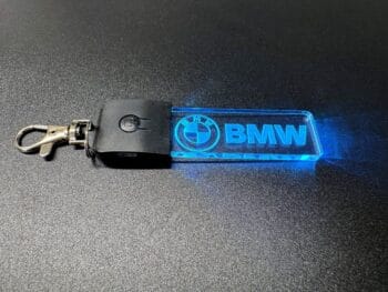 BMW Logo LED Light Keyring / Keychain - Image 5