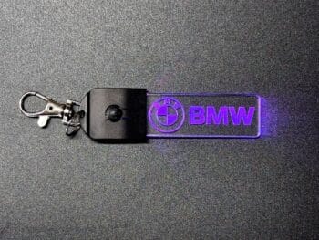 BMW Logo LED Light Keyring / Keychain - Image 6