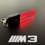 BMW M3 Logo LED Light Keyring / Keychain