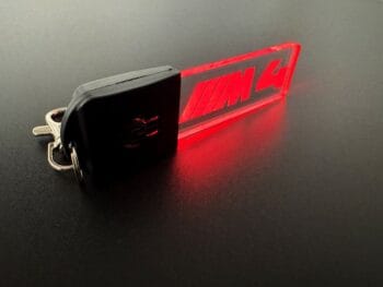 BMW M4 Logo LED Light Keyring / Keychain - Image 10