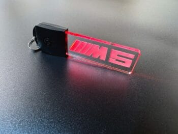 BMW M5 Logo LED Light Keyring / Keychain - Image 9
