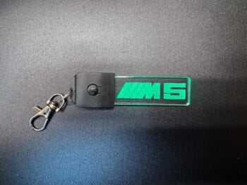 BMW M5 Logo LED Light Keyring / Keychain - Image 2