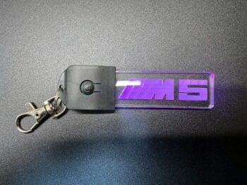 BMW M5 Logo LED Light Keyring / Keychain - Image 5