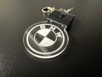 BMW Logo Round LED Light Keyring / Keychain - Image 6
