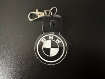 BMW Logo Round LED Light Keyring / Keychain - Image 7