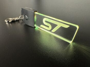 Ford ST Logo LED Light Keyring / Keychain - Image 2