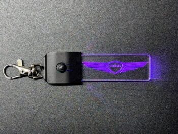 Genesis Logo LED Light Keyring / Keychain - Image 6