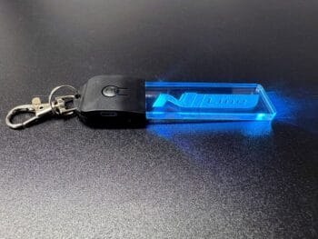 Hyundai N Line Logo LED Light Keyring / Keychain - Image 5