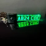 Custom Personalised 3D LED Number Plate Light Keyring / Keychain