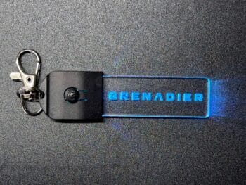 INEOS Grenadier Logo LED Light Keyring / Keychain - Image 5