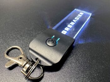 INEOS Grenadier Logo LED Light Keyring / Keychain - Image 6