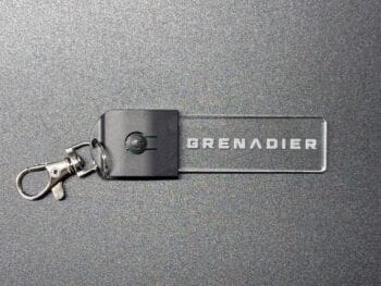 INEOS Grenadier Logo LED Light Keyring / Keychain - Image 7