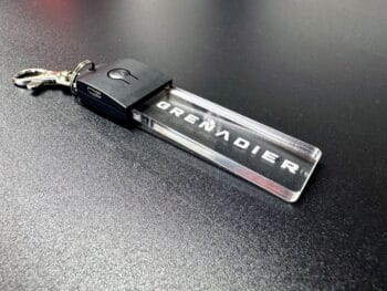 INEOS Grenadier Logo LED Light Keyring / Keychain - Image 8