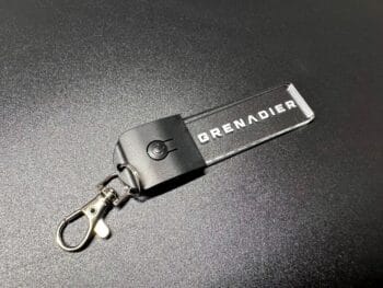 INEOS Grenadier Logo LED Light Keyring / Keychain - Image 9