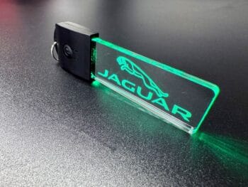 Fiat 500 Logo LED Light Keyring / Keychain - Image 3