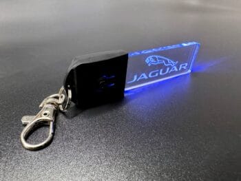 Fiat 500 Logo LED Light Keyring / Keychain - Image 4