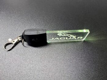 Fiat 500 Logo LED Light Keyring / Keychain - Image 5
