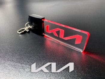 KIA Logo LED Light Keyring / Keychain