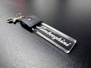 Lamborghini Logo LED Light Keyring / Keychain - Image 16