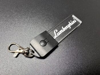 Lamborghini Logo LED Light Keyring / Keychain - Image 10
