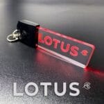 Lotus Logo LED Light Keyring / Keychain